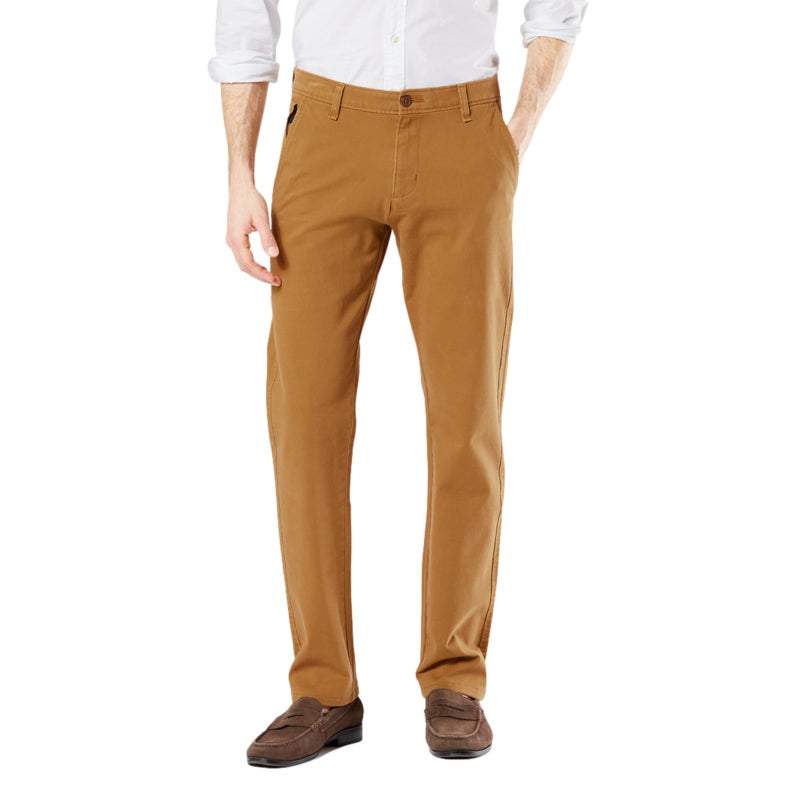 DockersÂ® Men's Ultimate Chino Slim Fit with Smart 360 Flexâ„¢, Dark Ginger, 33W x 30L - Image 1